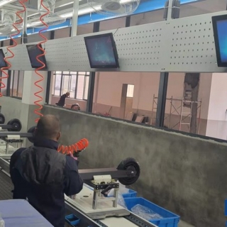 電動滑板車裝配（pèi）流水線