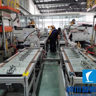 燃氣表殼加工（gōng）流水線