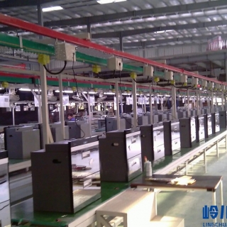 消毒櫃總裝流水線