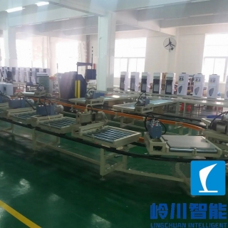 飲水機生產流水線