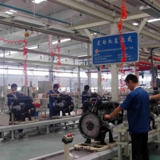 柴油發動機生產線