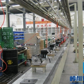 發電機裝配生產線