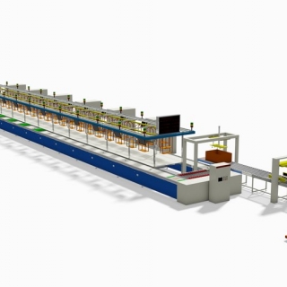 壁掛爐自動化生產線
