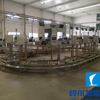 空氣源熱泵（bèng）組裝線