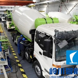 攪拌車總（zǒng）裝流水線