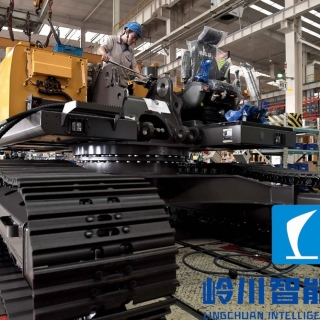 挖掘機裝（zhuāng）配流水（shuǐ）線