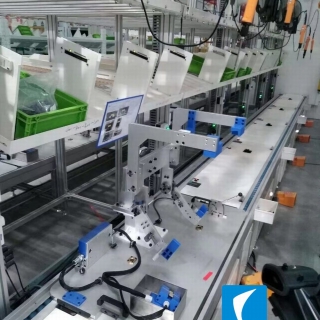 汽車空調裝配流水線