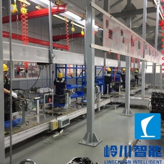 汽車發動機裝配線
